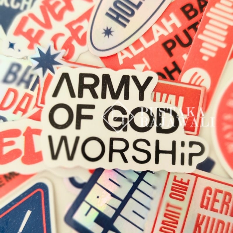 Jual Sticker Everybody Get Up (Official Merchandise AOG Worship ...