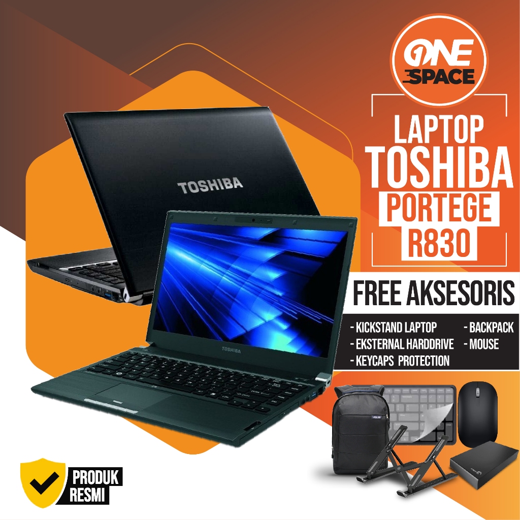 Jual Laptop Toshiba Second Original Laptop 13 inch seken murah 1 jutaan