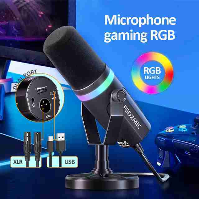 Jual IDEELAB COD USB+XLR cable 2 in 1 noise reduction dynamic ...