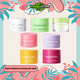 Glad2Glow Moisturizer 30gr Blueberry Centella Retinol