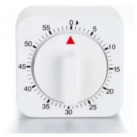 Jual Timer Alarm Masak Manual 60 Menit Warna Putih | Shopee Indonesia