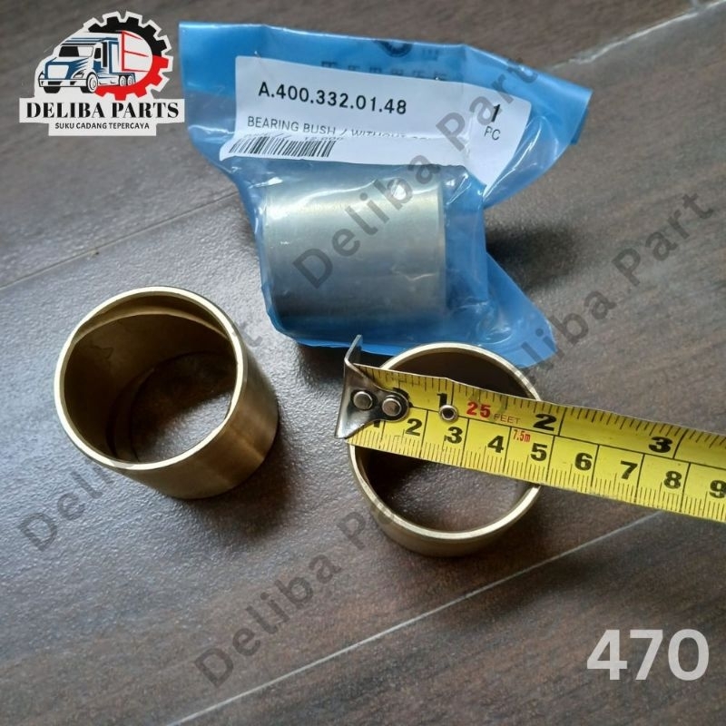 Jual Bushing King pin, bearing bush without collar Mercy Axor 1623 ...