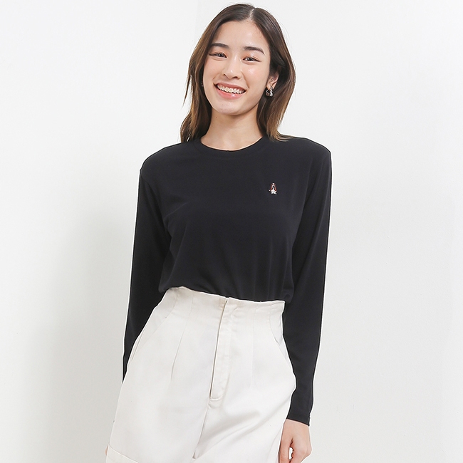 Jual Hush Puppies Kaos Wanita Cember Black | Shopee Indonesia