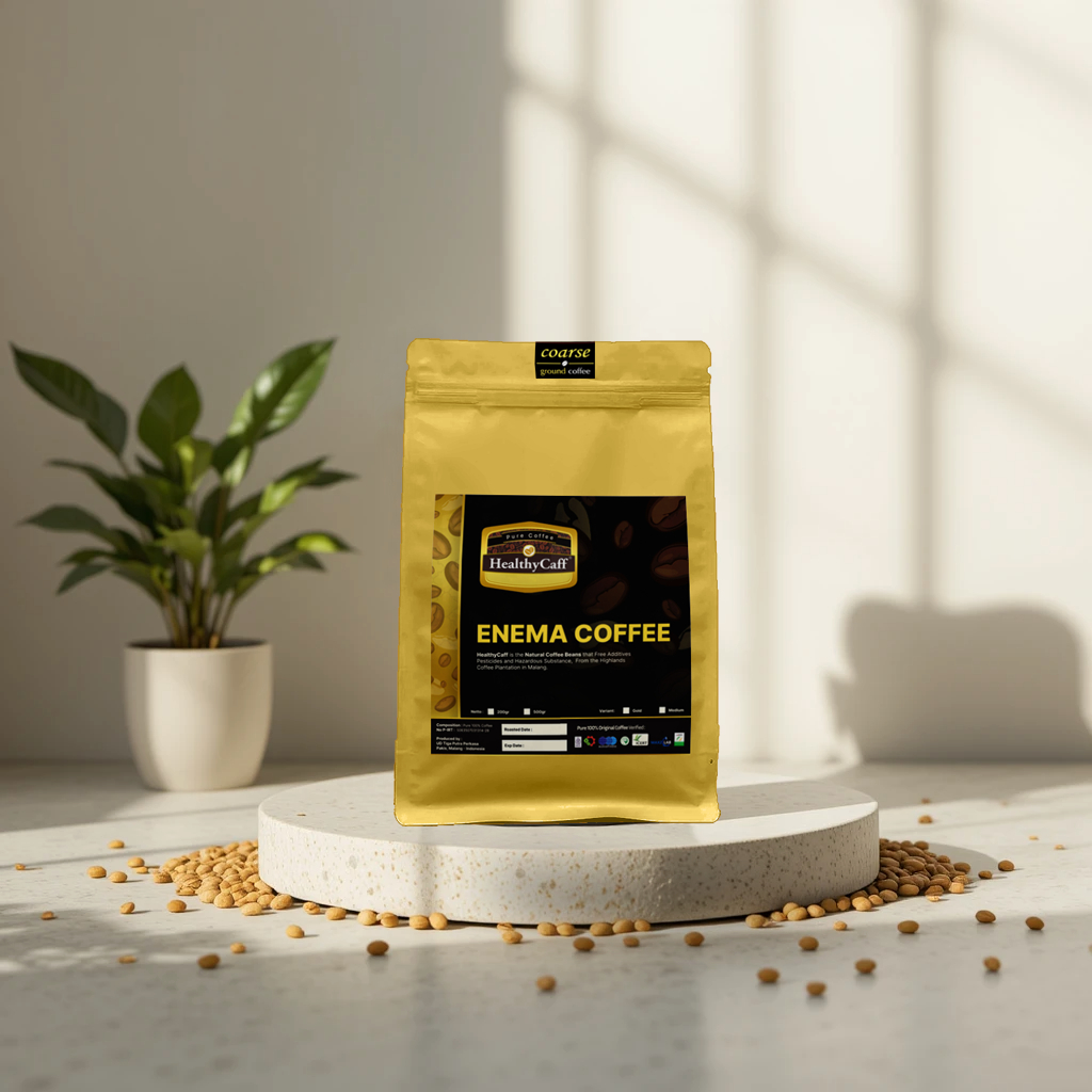 Jual Kopi enema Organik Light Roasted OrganiCaff Gerson Teraphy ...