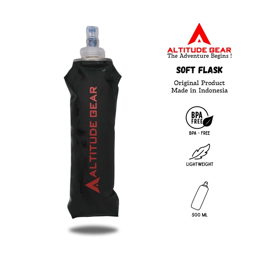 Jual Altitude Gear Botol Minum Soft Flask Foldable Sport Water 500ml ...