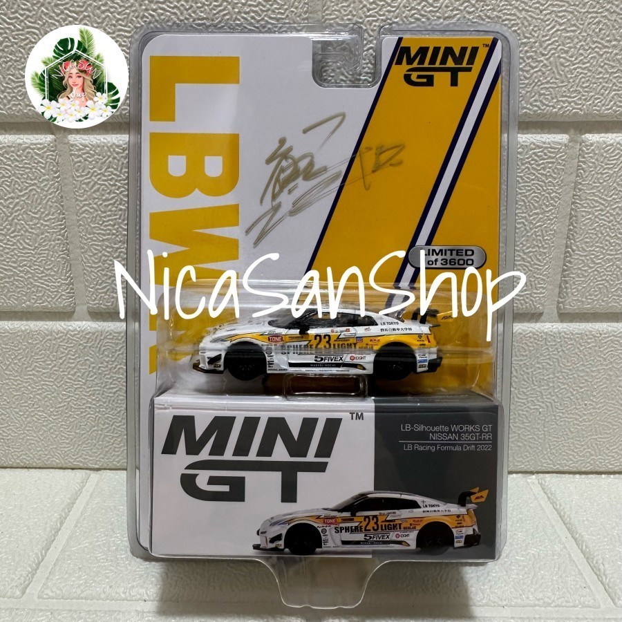 Jual MINI GT 491 Nissan GTR R35 LB Racing Formula Drift LBWK Mijo US ...