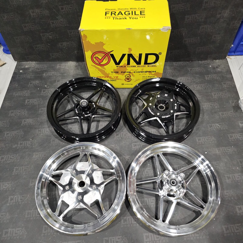 Jual Velg Velek VND Racing V Speed V2 R12 Stylo 160 CBS | Shopee Indonesia