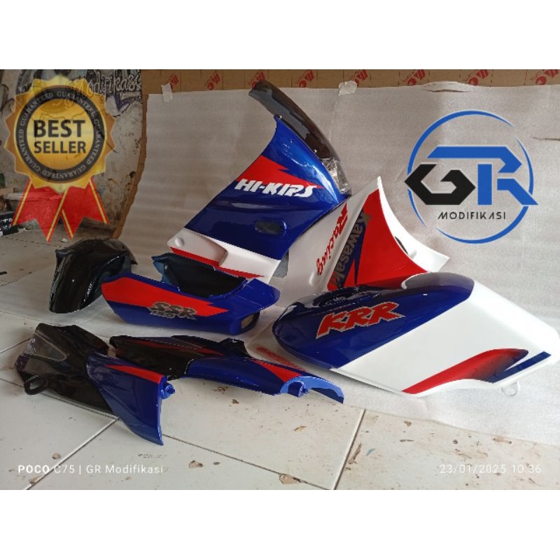 Jual Fairing ssr fulset/Paketan Fairing KR150 buat Ninja R dan SS ...
