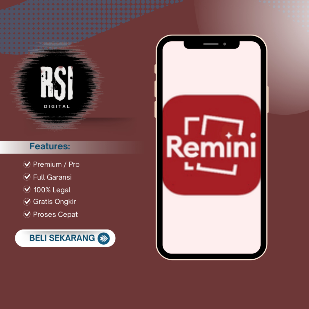 Jual Remini Pro Premium 1 Tahun (WEB ios/android) | Shopee Indonesia