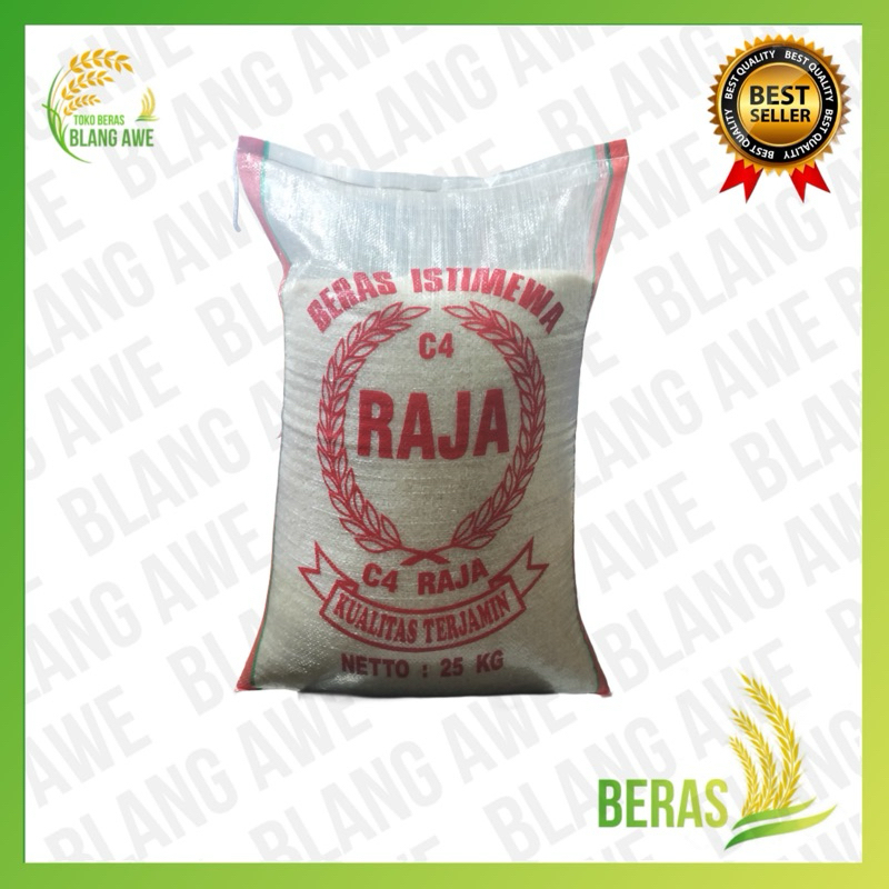 Jual BERAS C4 RAJA DELANGGU 25KG | Shopee Indonesia