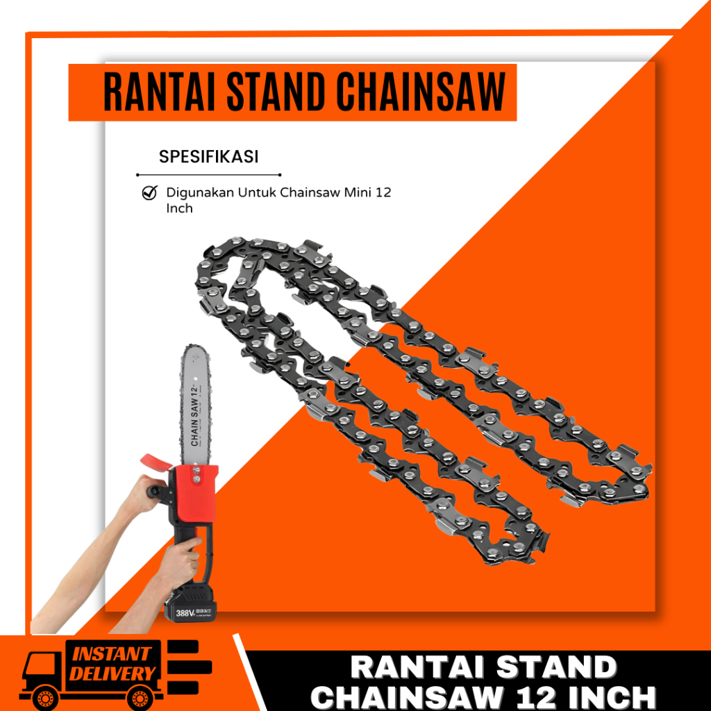 Jual Sparepart Mata Rantai Gergaji Stand Chain saw 12 Inch Rantai Stand ...