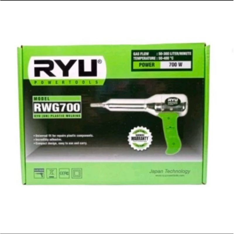 Jual Ryu RWG700 Mesin Las Pipa PVC Plastik - Plastic Welding Hot Heat ...