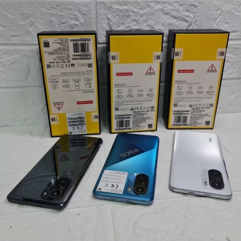 XIAOMI POCO F3 (5G) 8/256 SECOND FULLSET ORI SNAPDRAGON 870