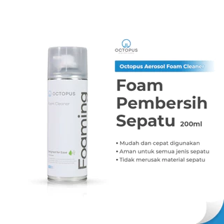 Octopus Shoe Instant Foam Cleaner Serbaguna Pembersih Sepatu Tas Topi  Interior mobil