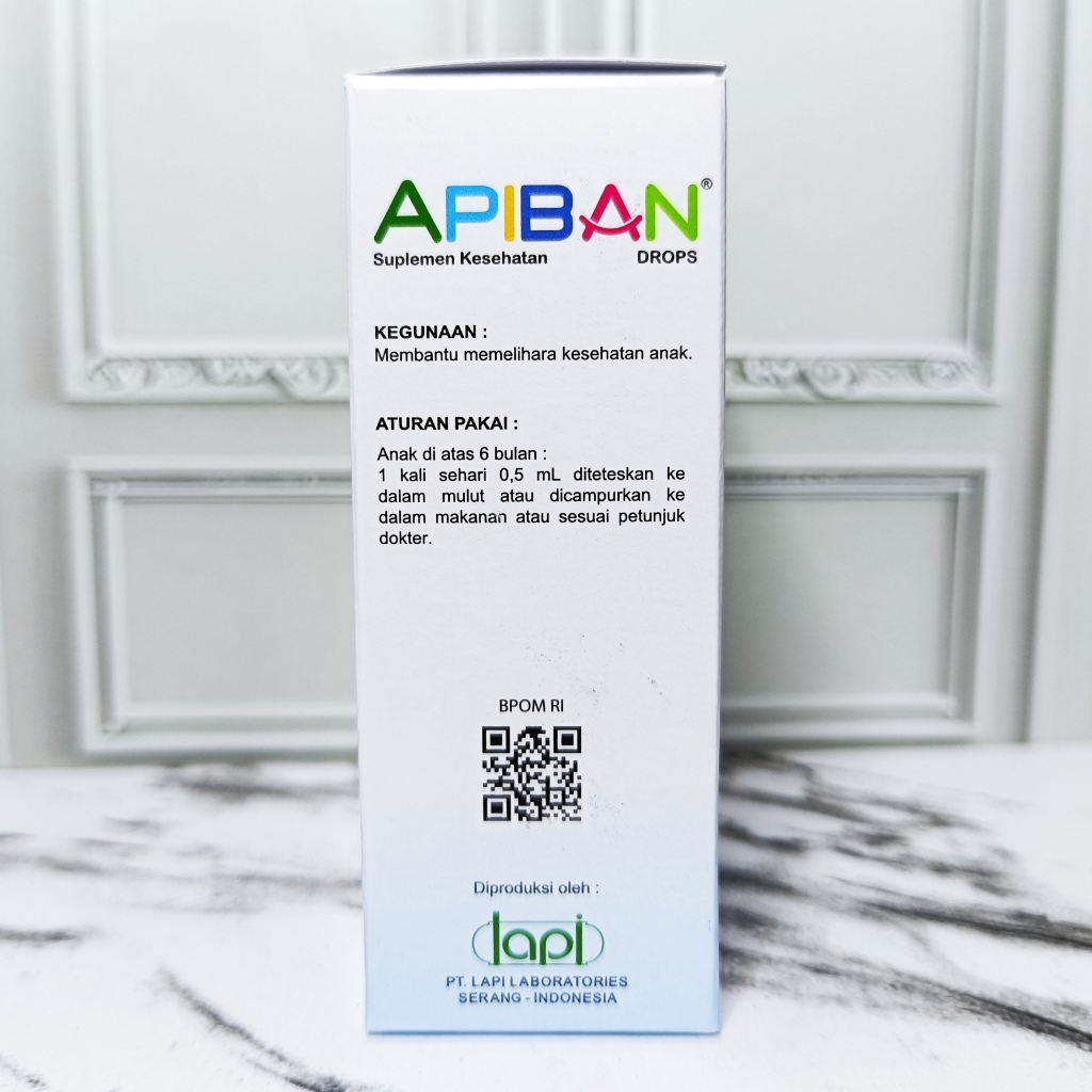 Jual Apiban Drops 15 ml Multiitamin DHA EPA AA Tumbuh Kembang Optimal ...