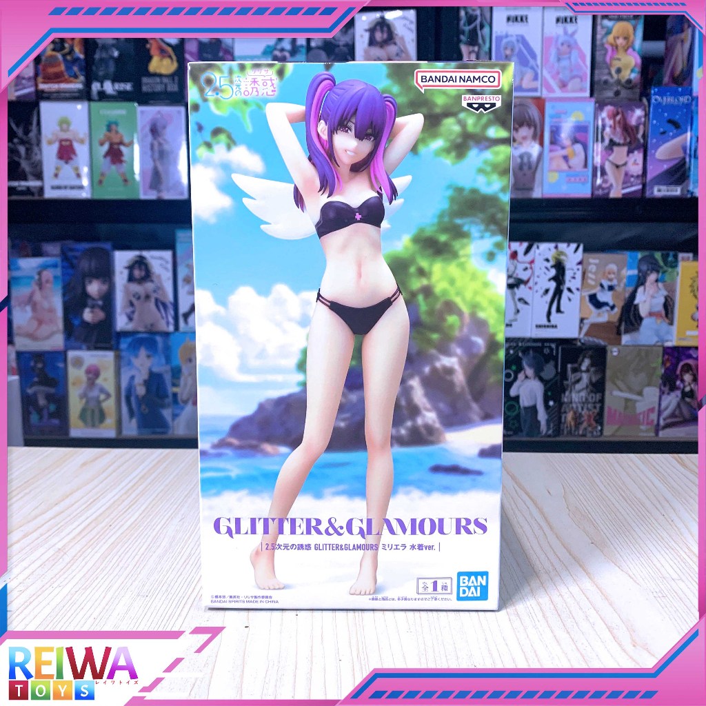 Figura Action Banpresto Miriella - 2.5 Dimensional Seduction (Corpo Medico) 12 Cm - PVC Collezionabile Con Base Inclusa - 6