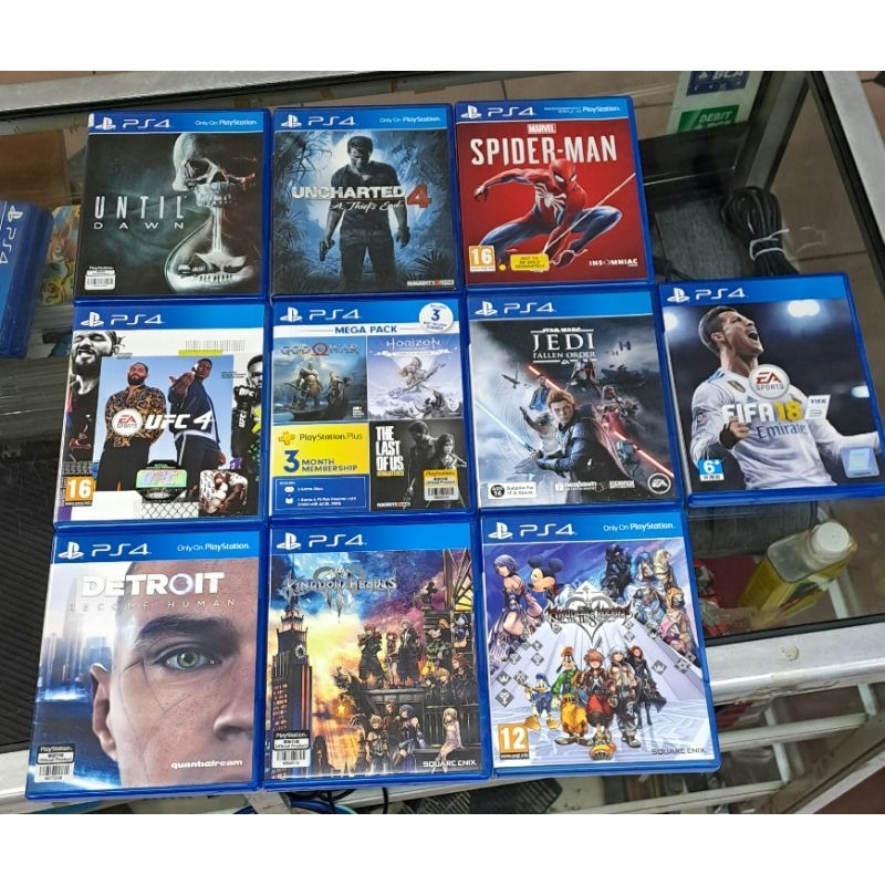 Jual Bluray game ps4 second | Shopee Indonesia