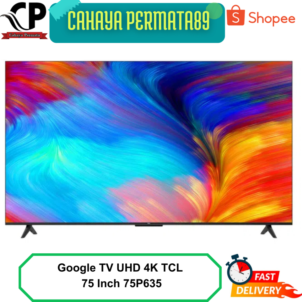 Jual TCL 75P635 Google TV 75