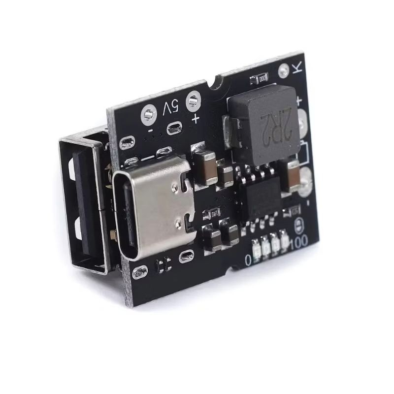Jual Kit Modul Power Bank USB Type-C Fast Charger Boost Step Up 2A 5V ...