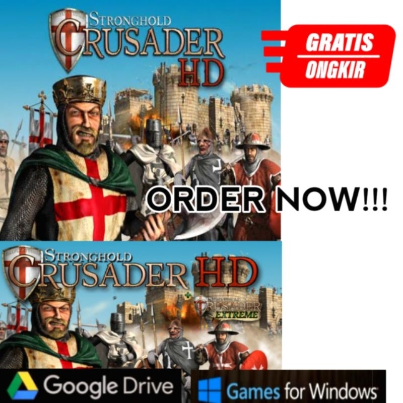 Jual Stronghold Crusader HD & Stronghold Crusader Extreme HD - Game PC ...