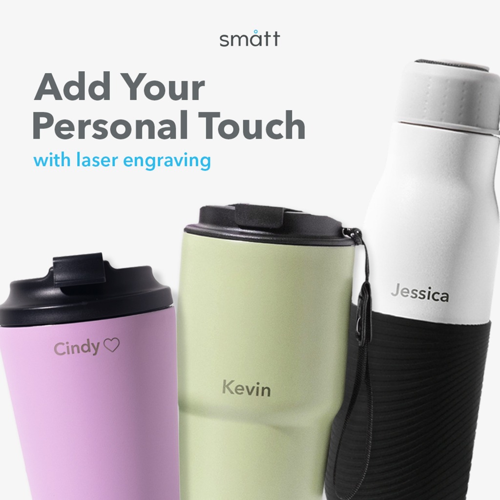 Jual Smatt Custom Engrave (TIDAK TERMASUK BOTOL) - Custom Nama Botol ...
