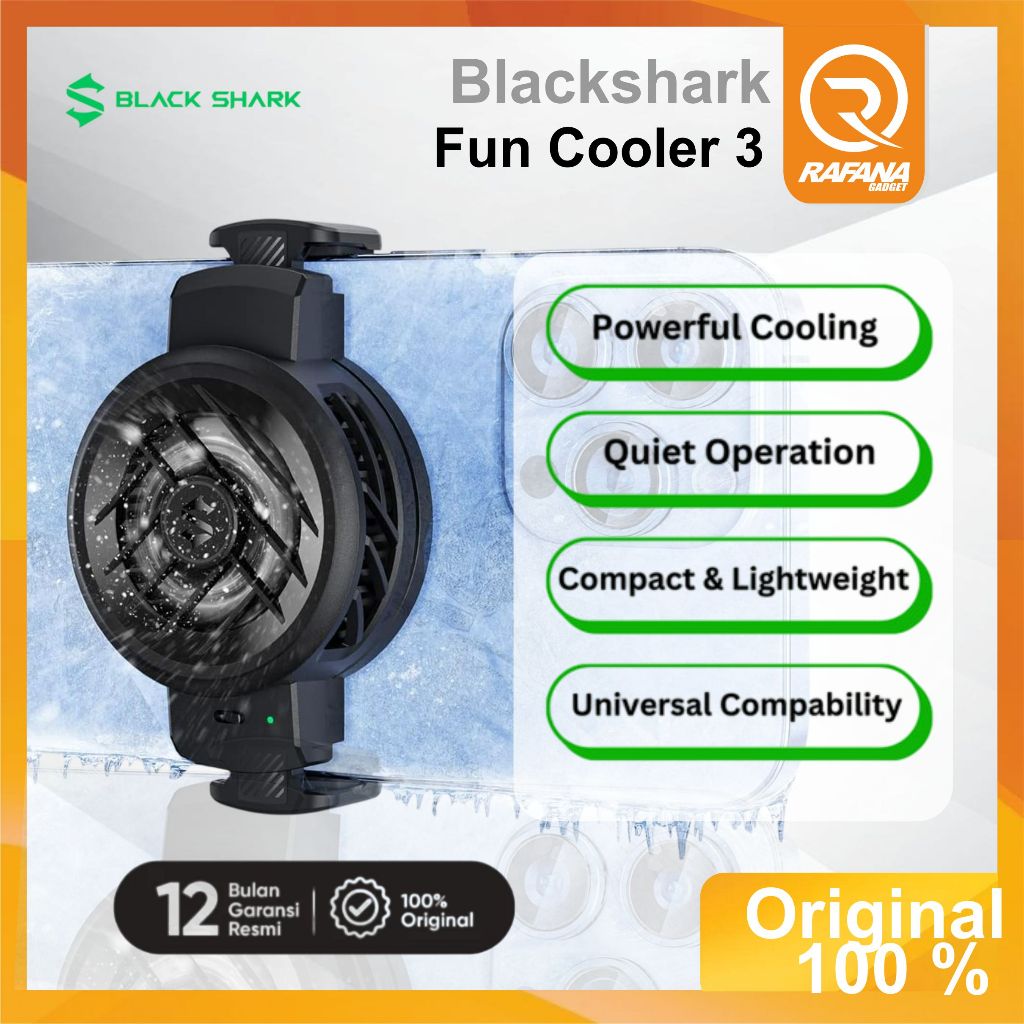 Jual BlackShark Funcooler 3 smartphone Gaming cooler | Shopee Indonesia