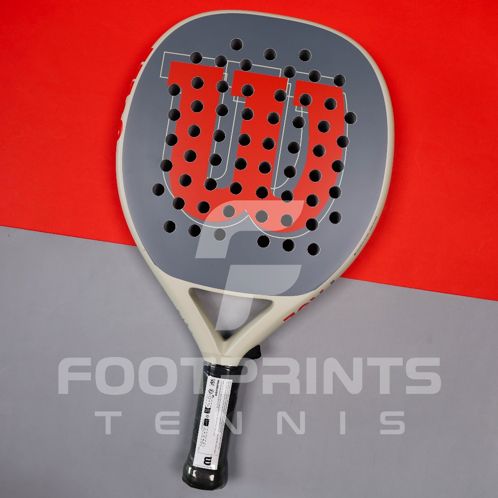 Jual Wilson Pace Red V1 Padel Racket Raket Original | Shopee Indonesia