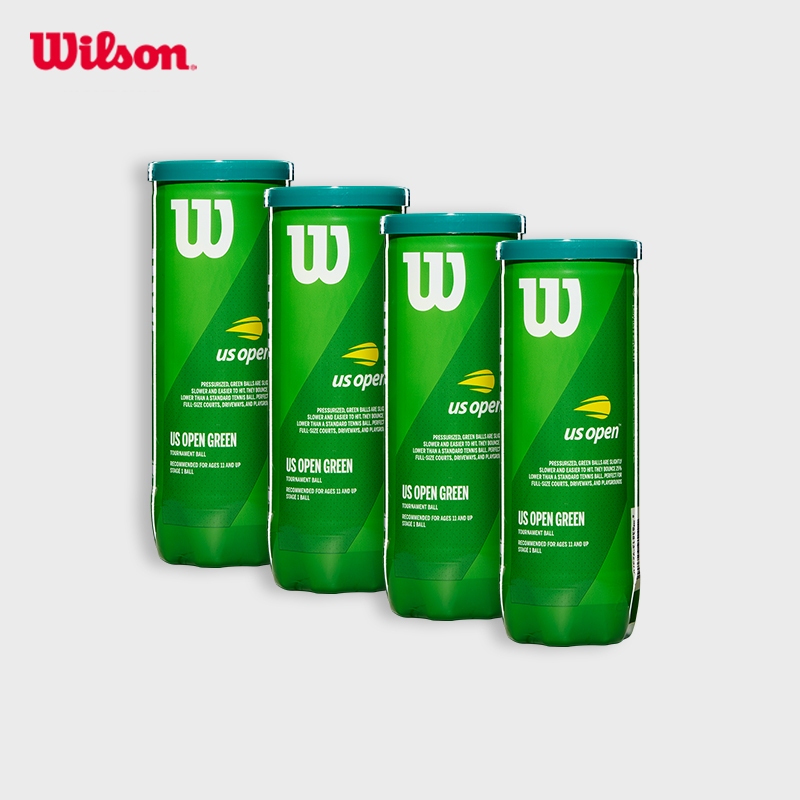 Dunlop Tennis Balls Wilson US Open Green Tournament Tennis Balls