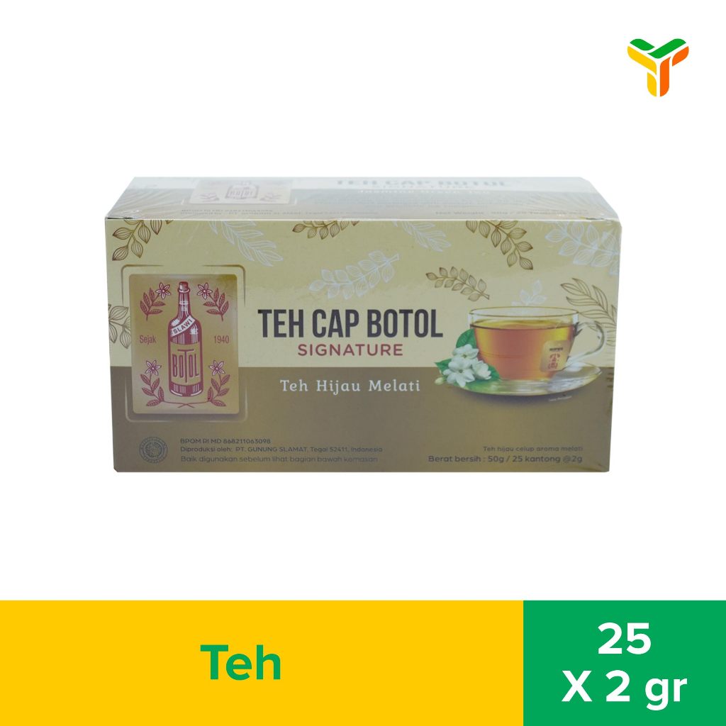 Jual Teh Cap Botol Signature 25X2Gr | Shopee Indonesia
