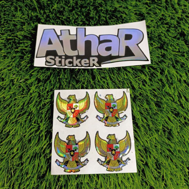 Jual STIKER GARUDA STIKER GARUDA EMBLEM TIMBUL 4 PCS | Shopee Indonesia