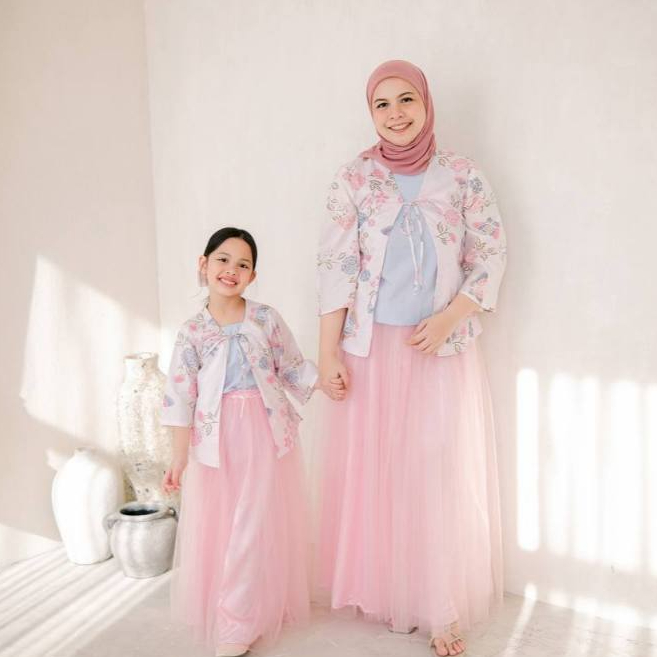 Jual Bekids - One Set Batik Rok Tutu dan Atasan Inner Outer Ibu Anak 3 ...