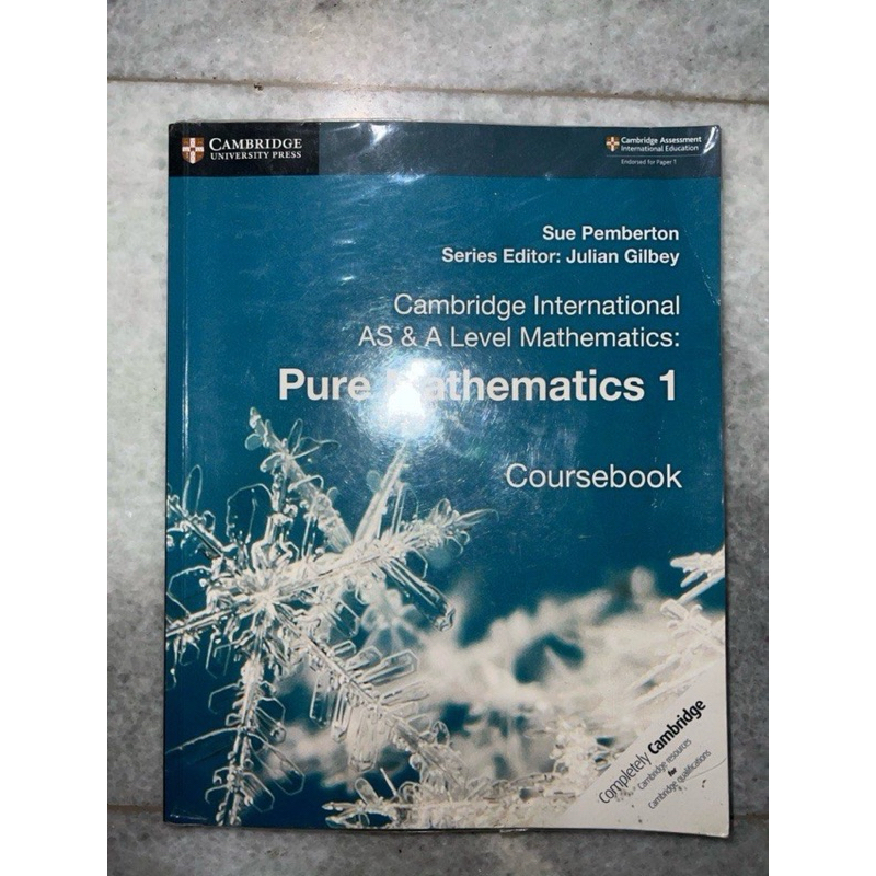 Jual Cambridge International AS & A level mathematics | Shopee Indonesia