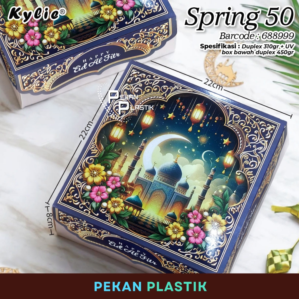 Jual Box Spring / Box Kue Edisi Lebaran / Idul fitri | Shopee Indonesia