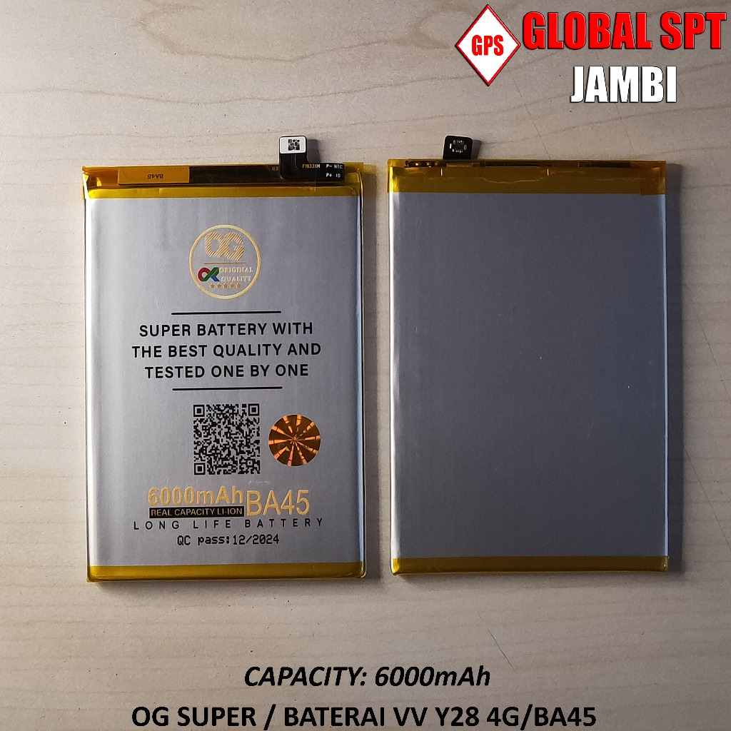 Jual OG SUPER / BATERAI VIVO Y28 4G / BA45 / BATRE / BATERE / BATTERY ...
