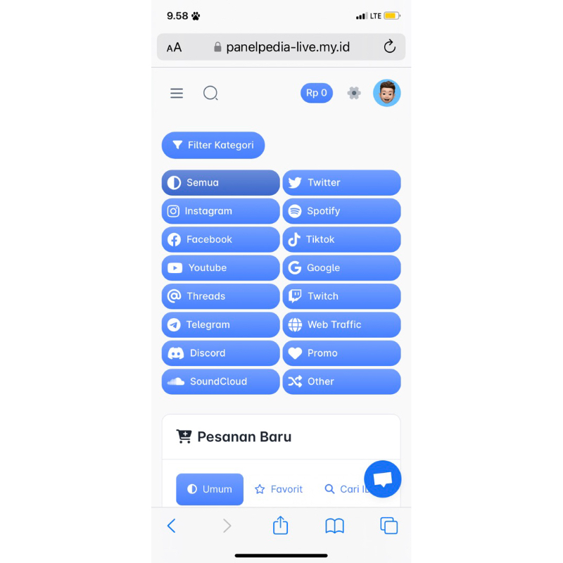 Jual source code website smm panel modern 2025 | Shopee Indonesia