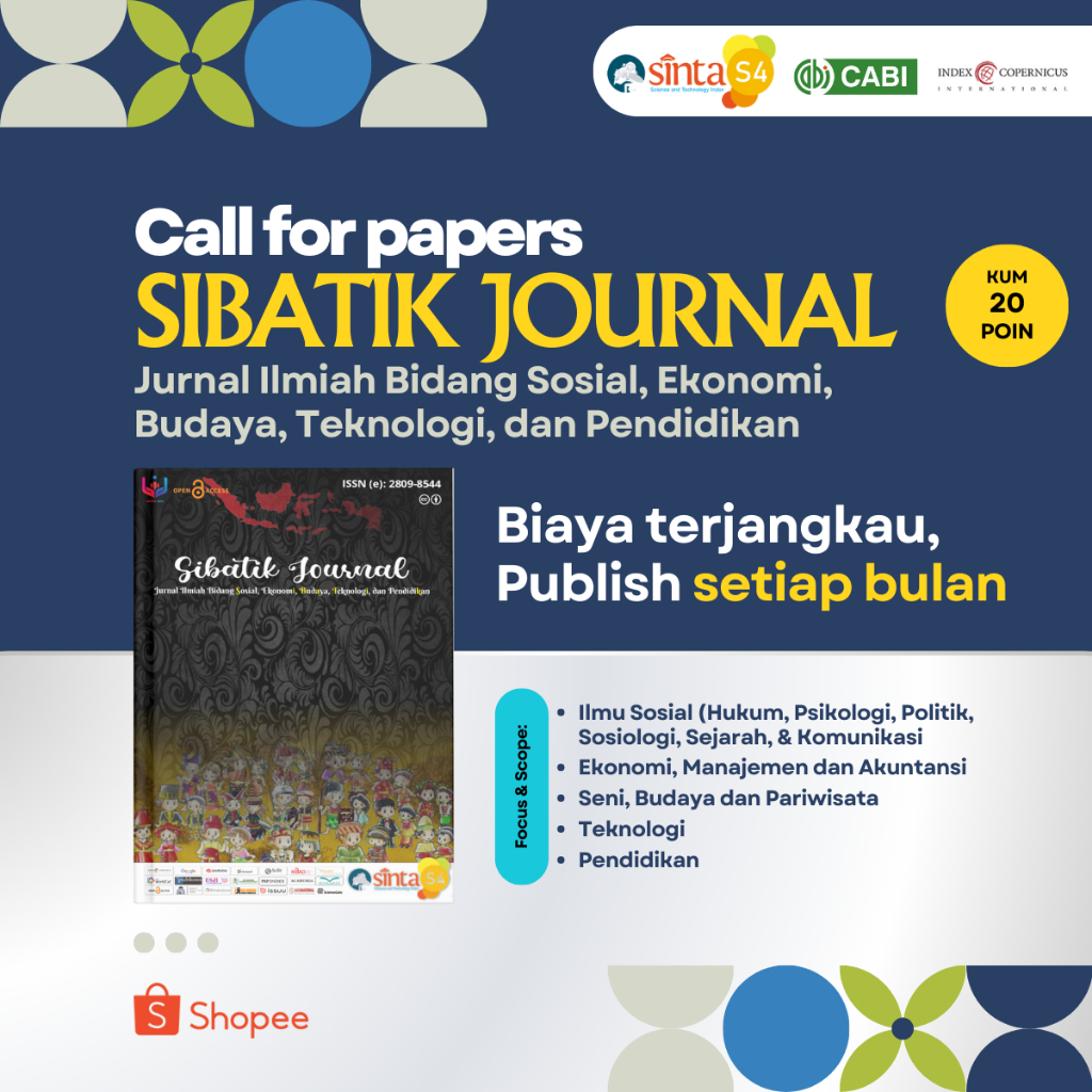 Jual Publikasi Jurnal Sinta 4 | Shopee Indonesia