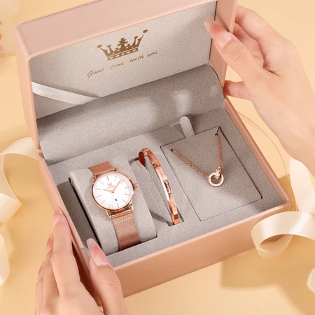 Jam Tangan Set Perhiasan