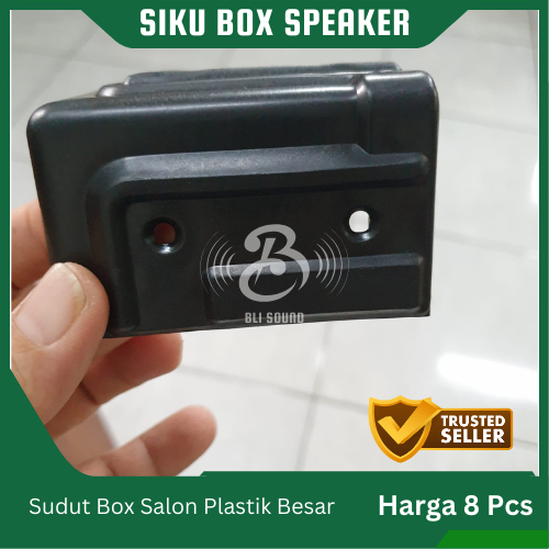 Jual SIKU BOX SPEAKER SUDUT BOX SALON PLASTIK BESAR HARGA 8 PCS ...
