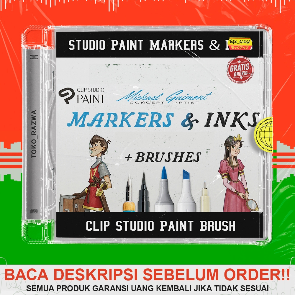 Jual Clip Studio Paint Brush - Michael Guimont Clip Studio Paint ...