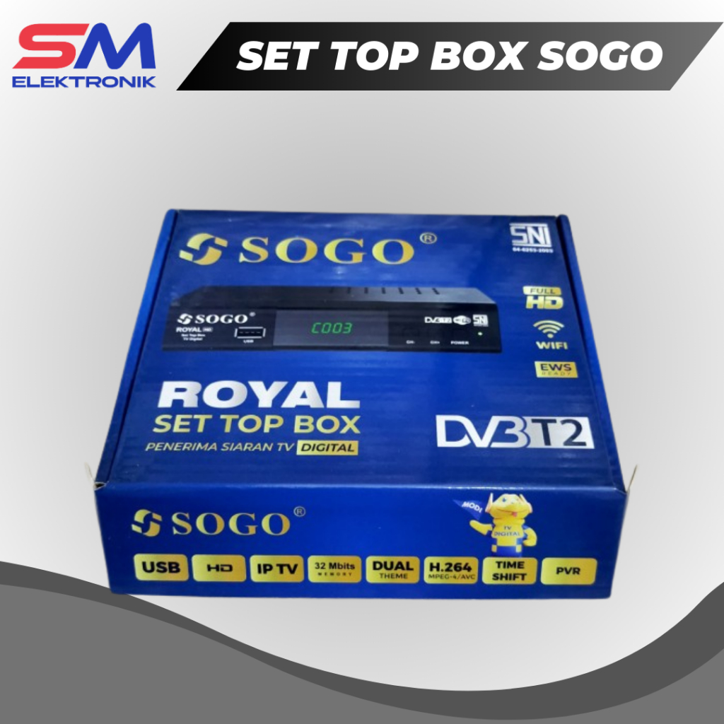 Jual [COD]Termurah!!!Set Top Box Sogo | Shopee Indonesia