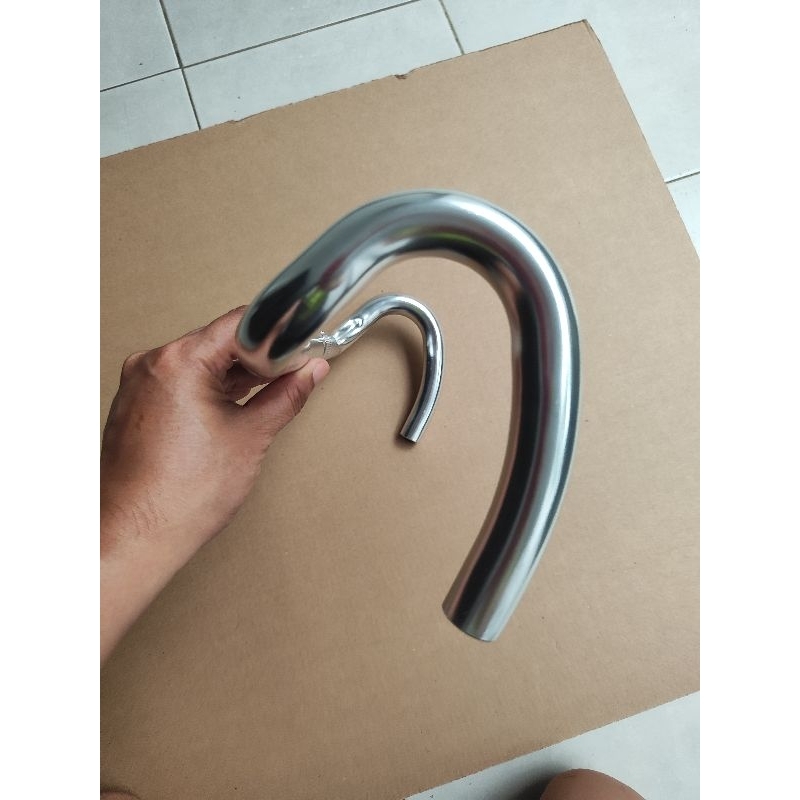 Jual Magix Compact Dropbar Handlebar untuk Roadbike Fixie Silver ...