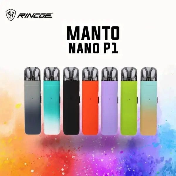 Jual RINCOE MANTO NANO P1 POD KIT 20W 1000MAH AUTHENTIC | Shopee Indonesia