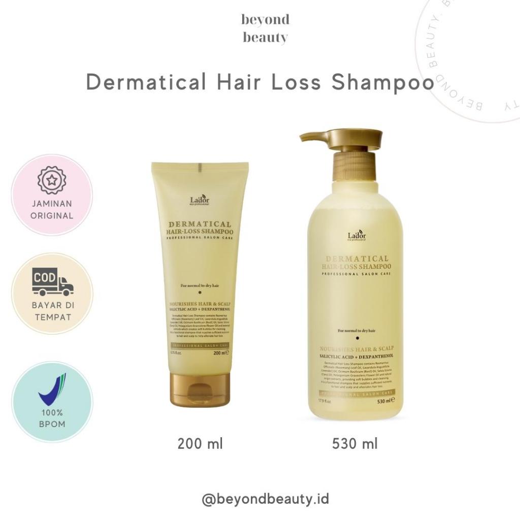 [BPOM] Lador Dermatical Hair Loss Shampoo 200ml / 530ml / Shampoo Rambut Rontok Penumbuh Rambut