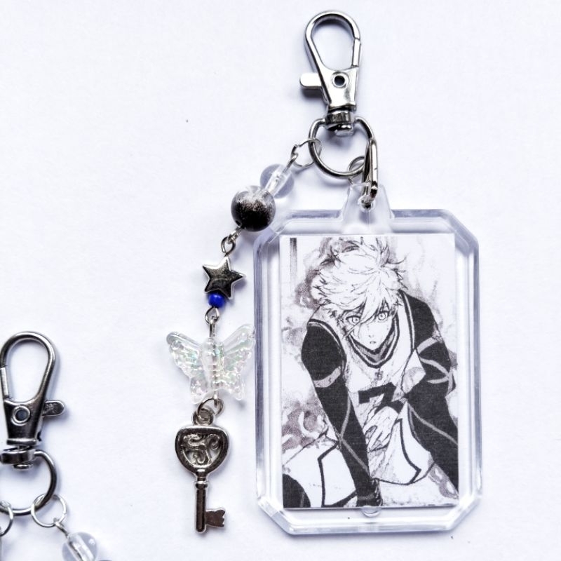 Jual Blue lock Keychain | Key Charm Akrilik manik-manik Blue lock ...