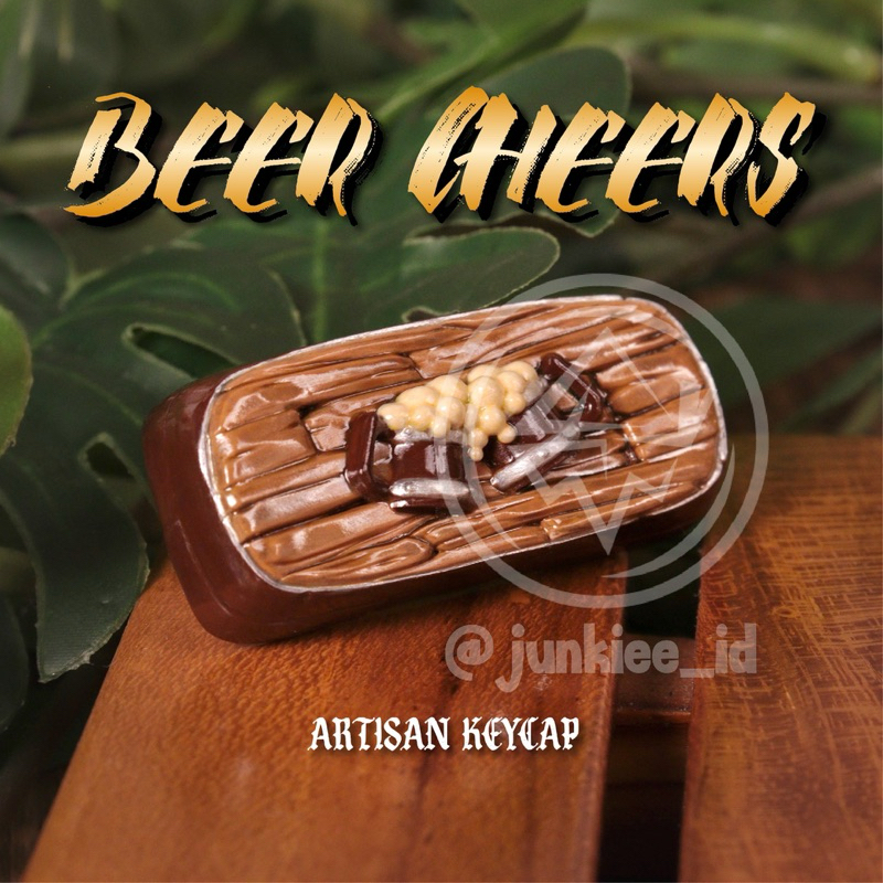 Jual Beer artisan keycaps fantasy keycaps SHIFT ENTER tavern fun cheers ...