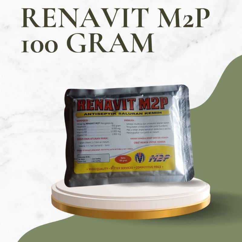 Jual RENAVIT M2P ( Antiseptik Saluran Kemih ) | Shopee Indonesia