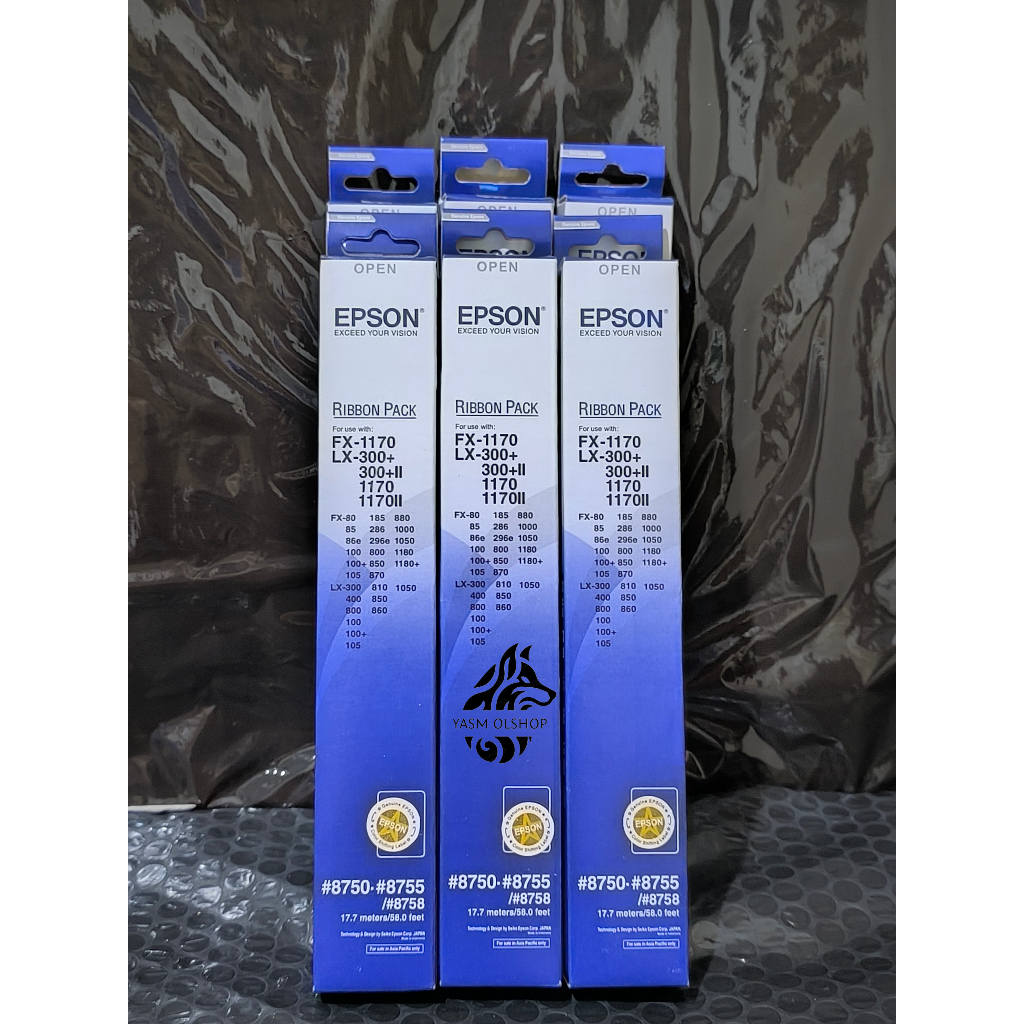 Jual PITA EPSON REFILL RIBBON PACK LX-300 LX-310 ORIGINAL | Shopee ...