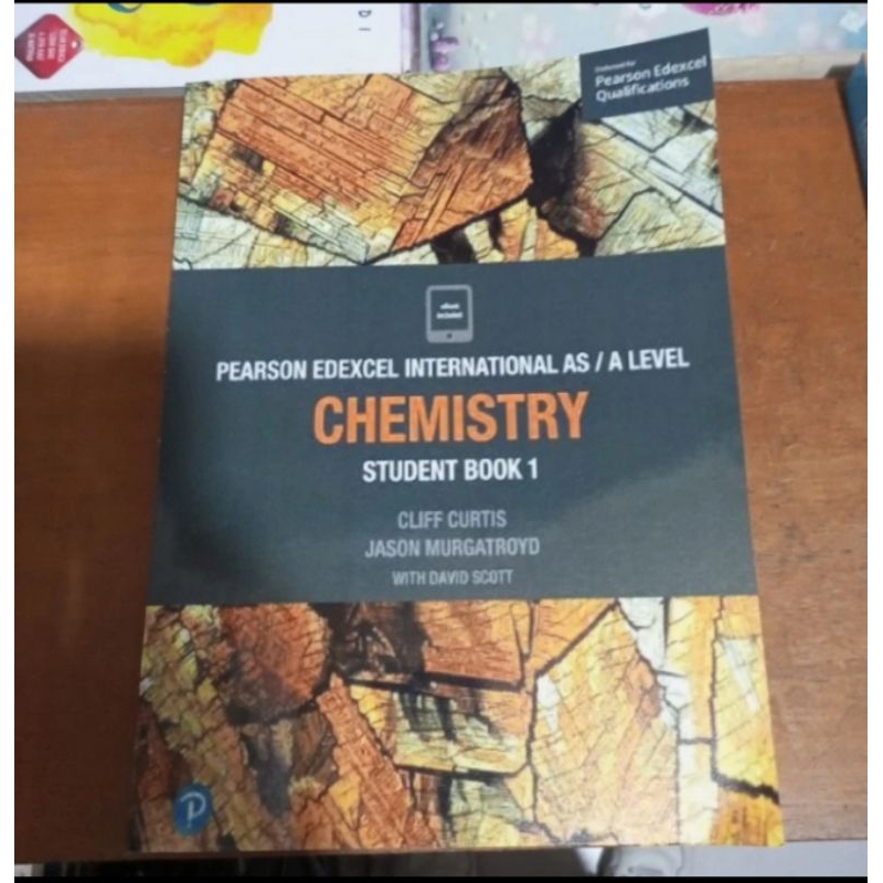 Jual PEARSON EDEXCEL INTERNATIONAL AS/A LEVEL CHEMISTRY STUDENT BOOK 1 ...