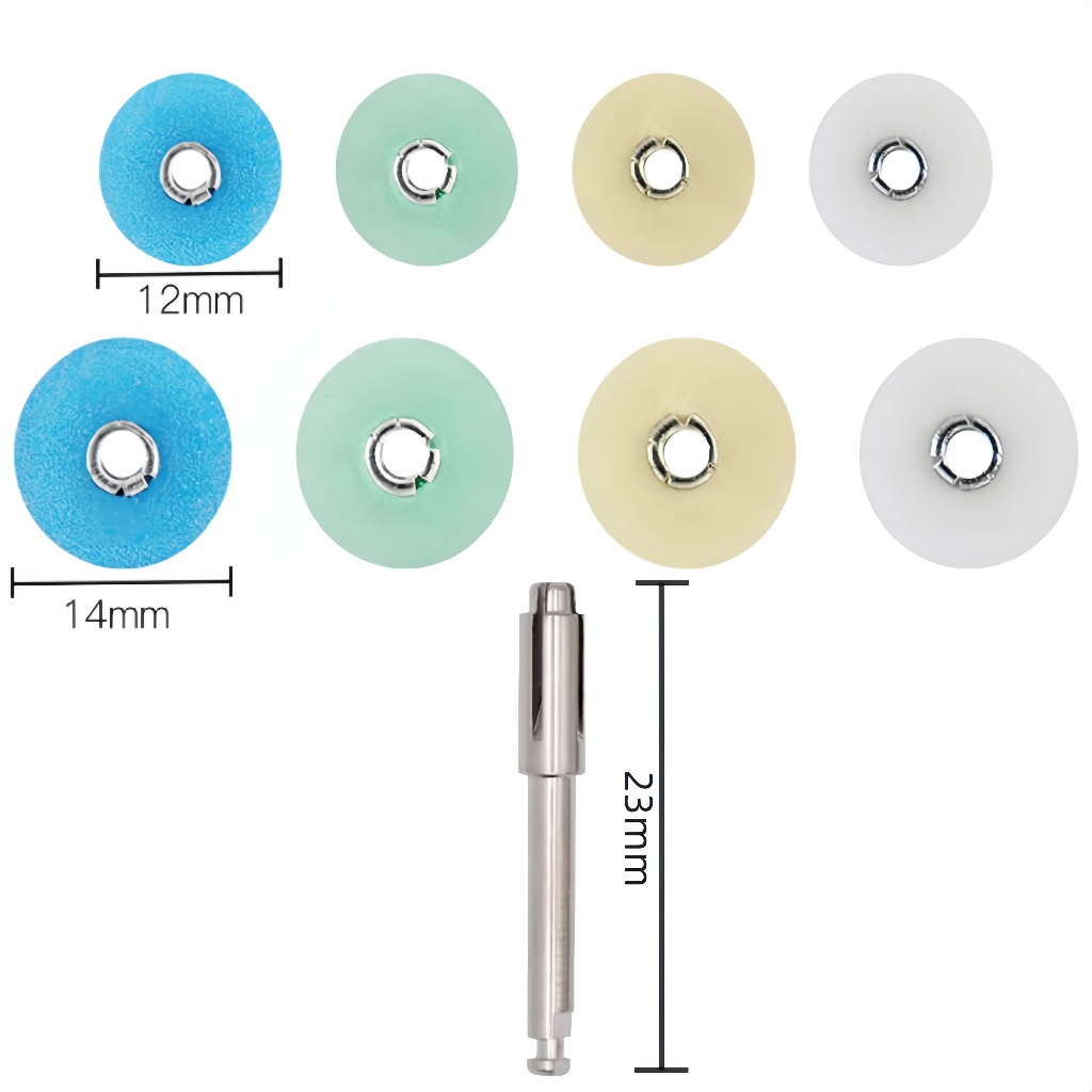 Jual RS-DENTAL 80Pcs Dental Composite Polishing Discs Soflex Mandrel ...