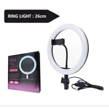 Ringlight Selfie Lamp 26cm Ring Selfie LED Lampu Selfie 26cm Besar Ring Selfie Holder Tiktok